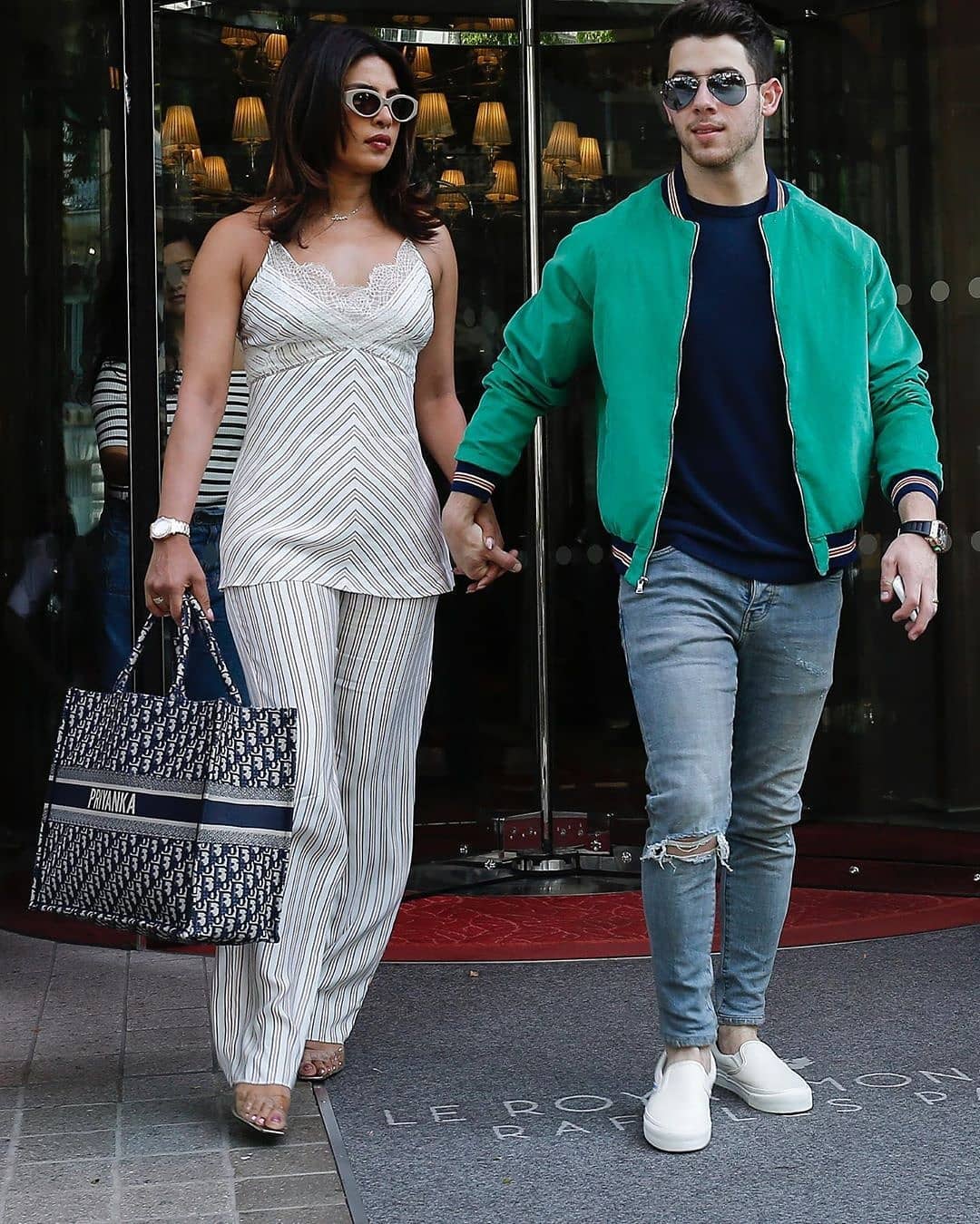 Priyanka Chopra Shopping With Her Husband Nick At Encino