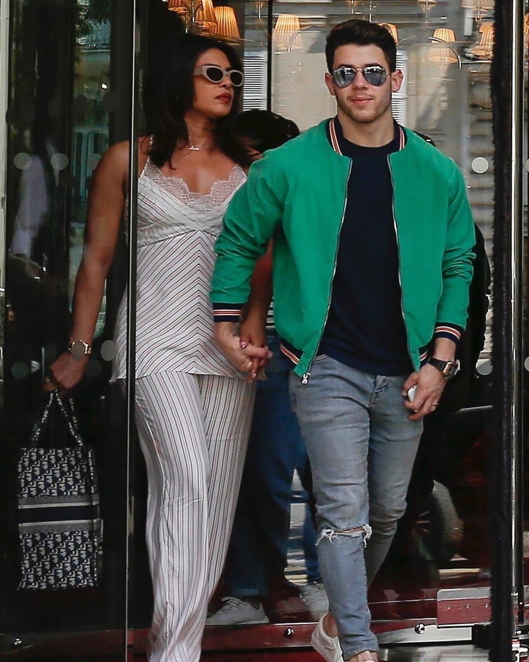 Priyanka Chopra Shopping With Her Husband Nick At Encino