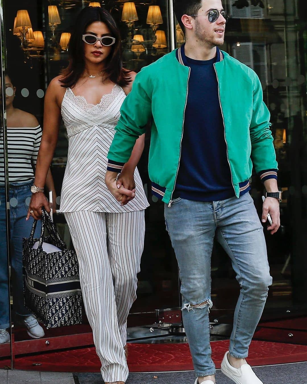 Priyanka Chopra Shopping With Her Husband Nick At Encino