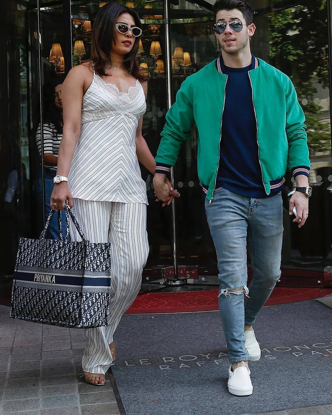 Priyanka Chopra Shopping With Her Husband Nick At Encino