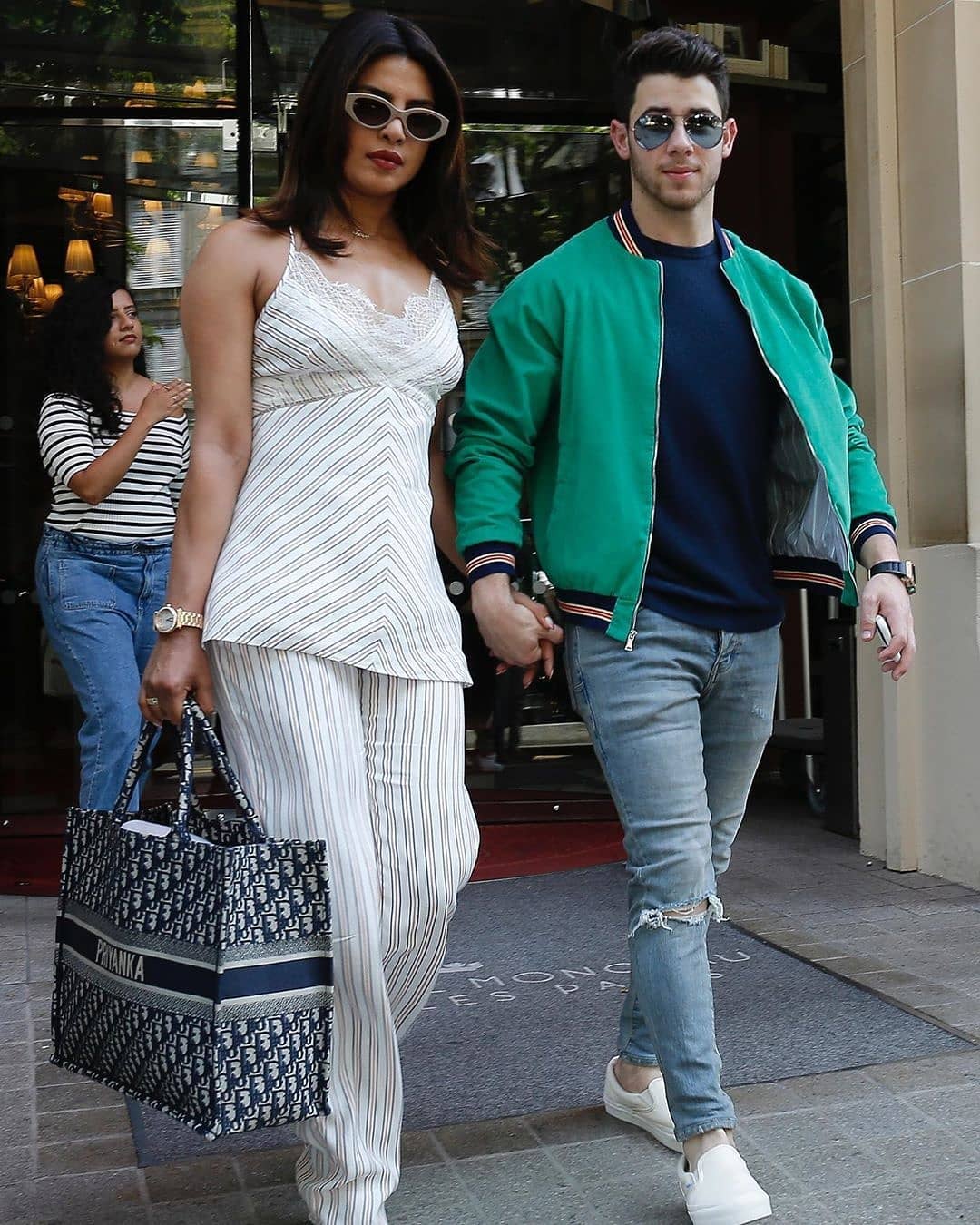 Priyanka Chopra Shopping With Her Husband Nick At Encino