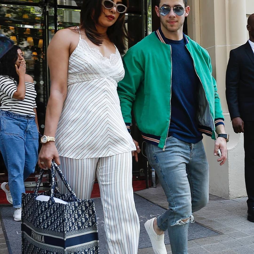 Priyanka Chopra Shopping With Her Husband Nick At Encino