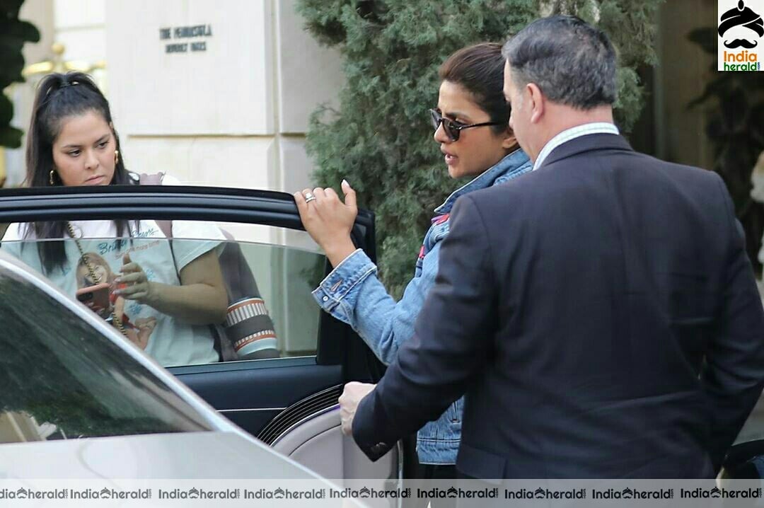 Priyanka Chopra Spotted Encino At CA