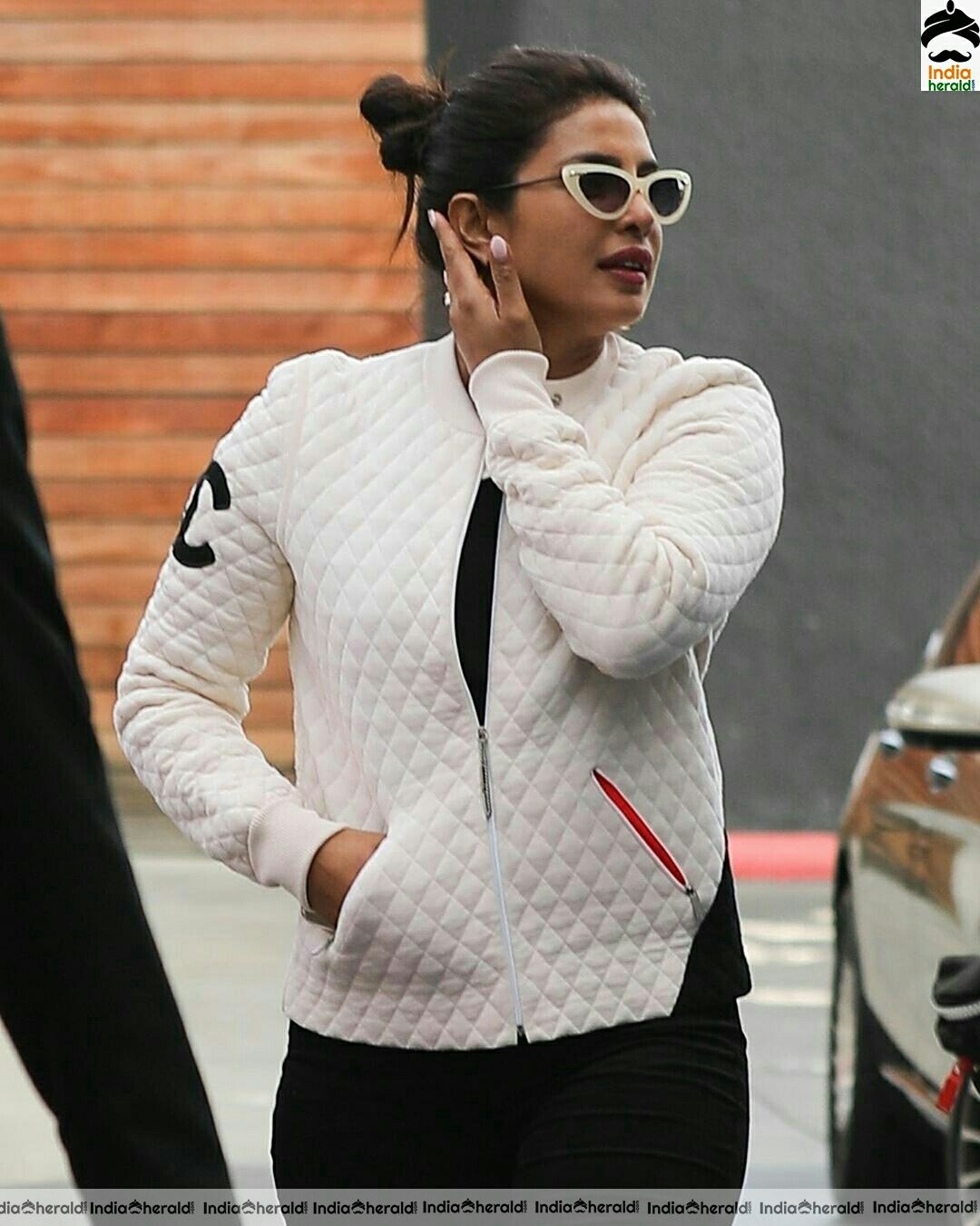 Priyanka Chopra Spotted Encino At CA