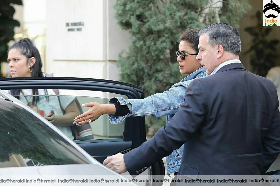 Priyanka Chopra Spotted Encino At CA