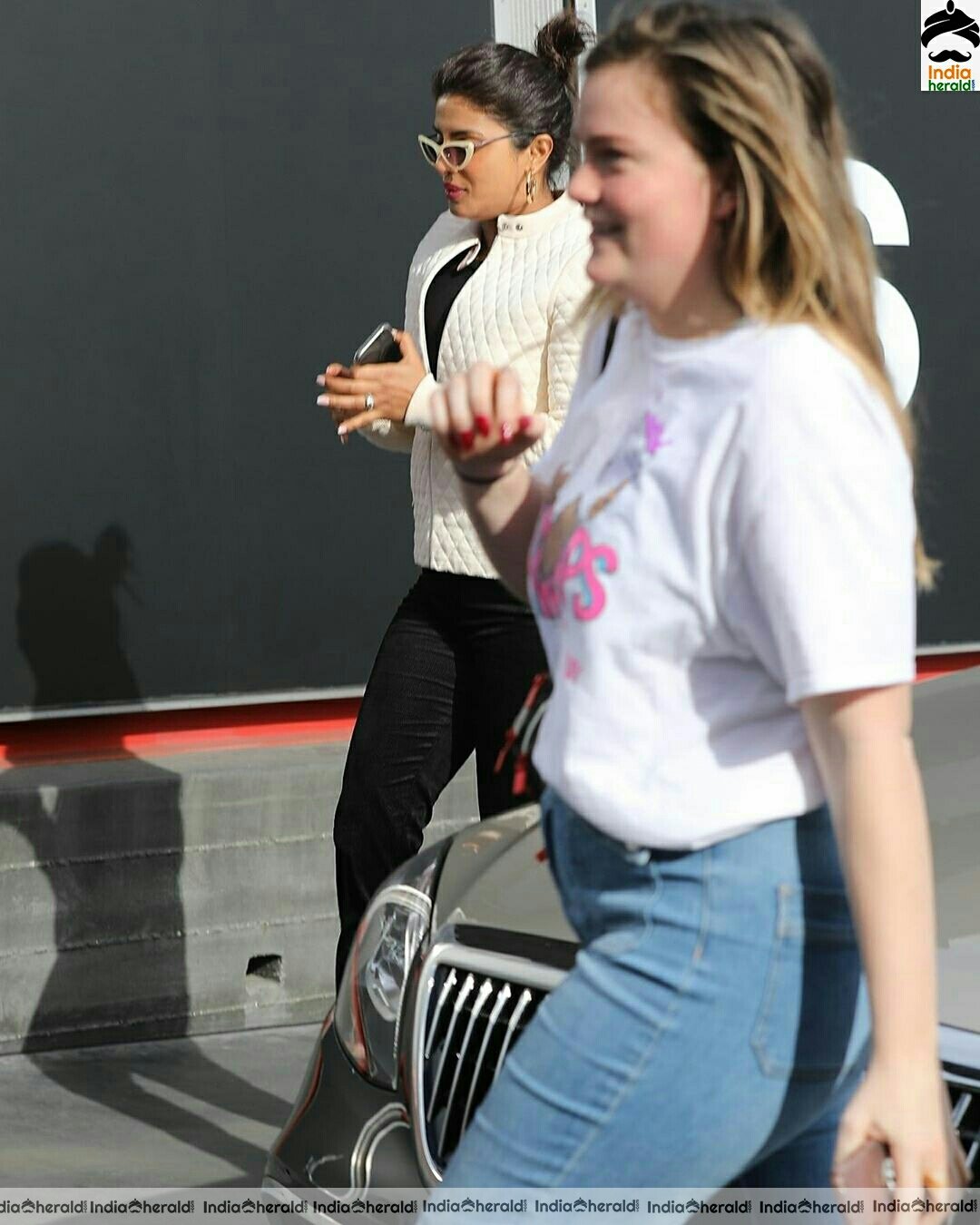 Priyanka Chopra Spotted Encino At CA