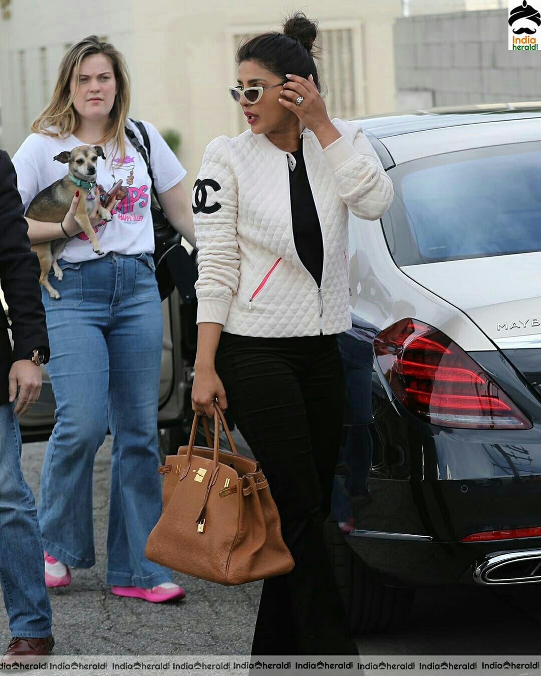 Priyanka Chopra Spotted Outside Brooklyn