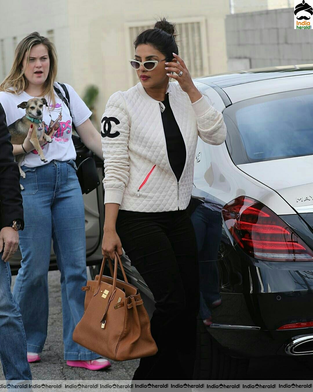 Priyanka Chopra Spotted Outside Brooklyn