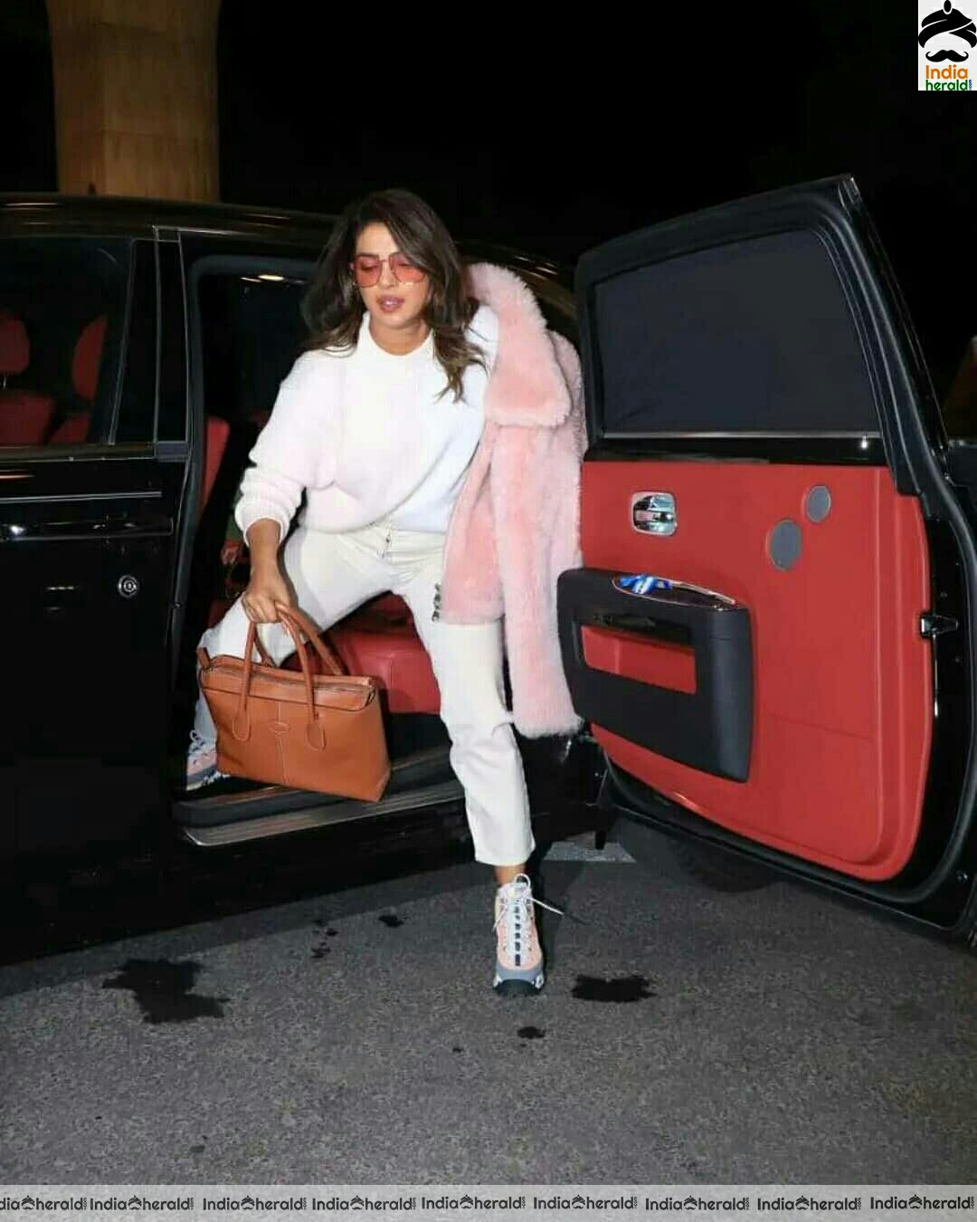 Priyanka Chopra Spotted Outside Mumbai Airport Stills