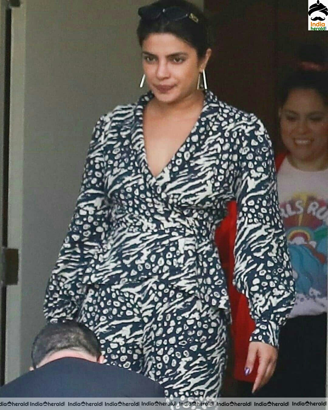 Priyanka Chopra spotted outside studios without makeup