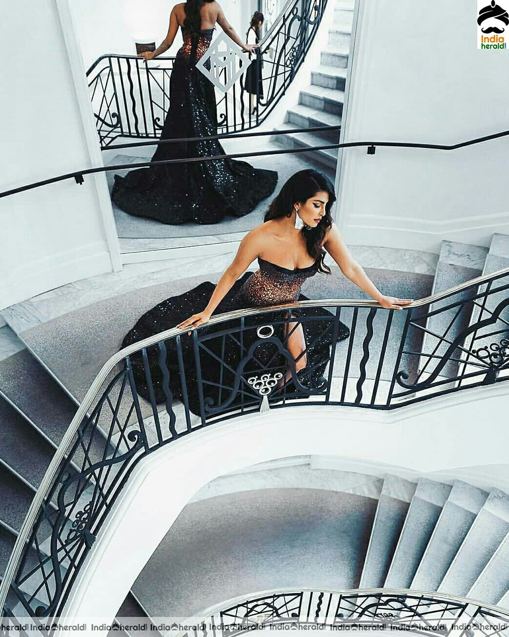 Priyanka Chopra In A Lavish Building