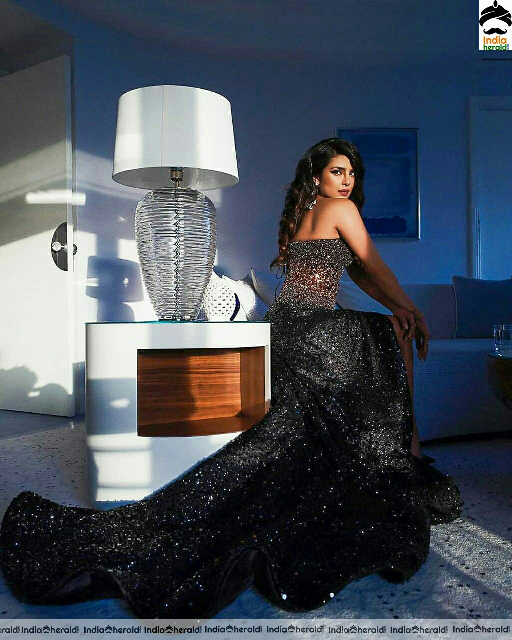 Priyanka Chopra In A Lavish Building