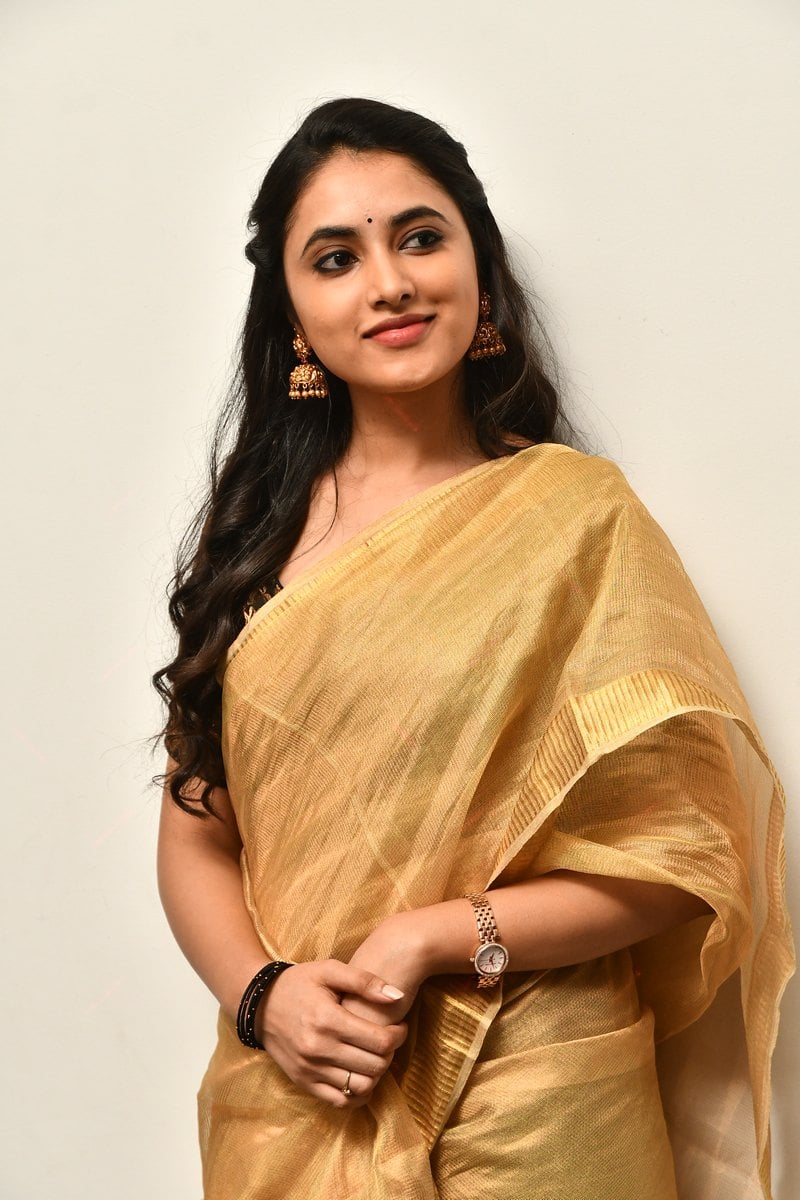 Priyanka Mohan gorgeous saree Photos