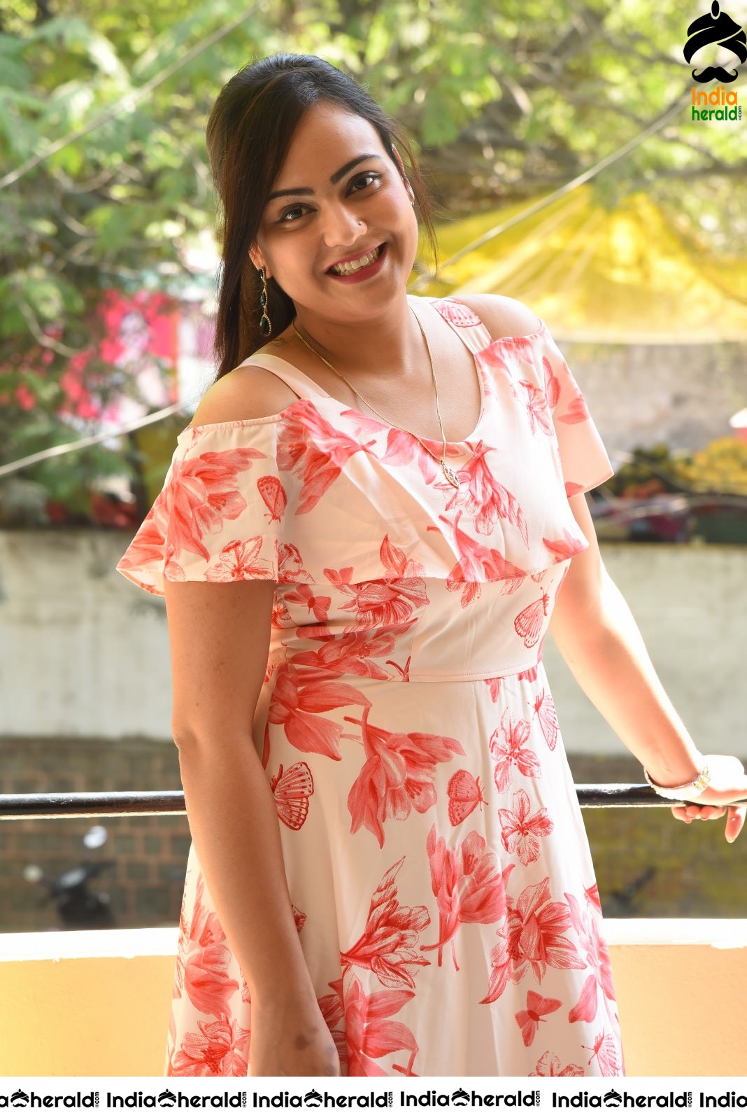 Priyansha Dubey Latest Photoshoot in Floral Skirt