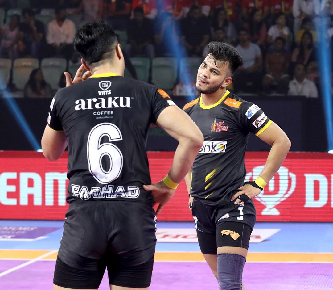 Pro Kabaddi 2019 Telugu Titans Vs Puneri Paltan