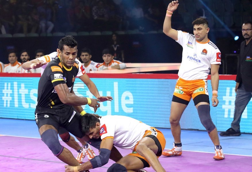 Pro Kabaddi 2019 Telugu Titans Vs Puneri Paltan