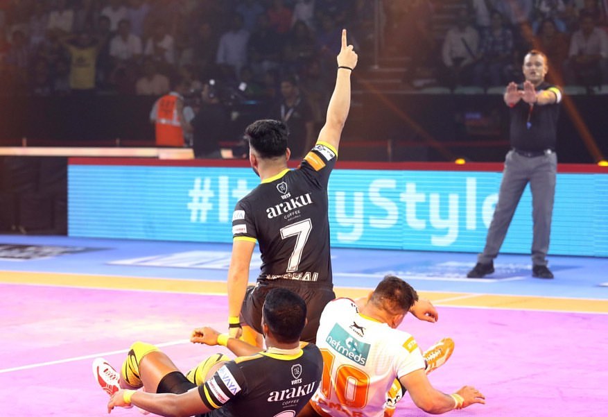 Pro Kabaddi 2019 Telugu Titans Vs Puneri Paltan