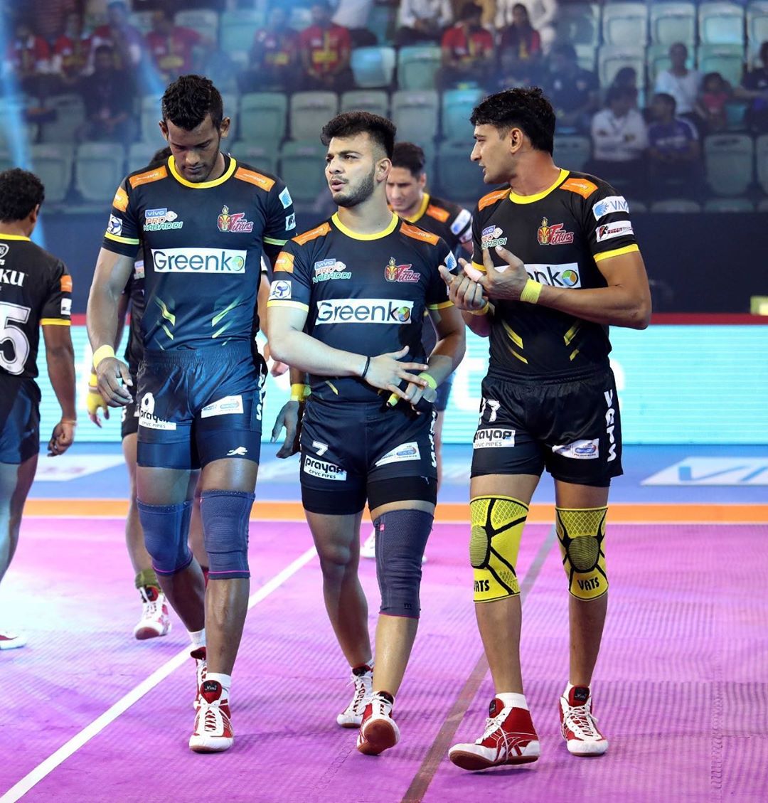 Pro Kabaddi 2019 Telugu Titans Vs Puneri Paltan