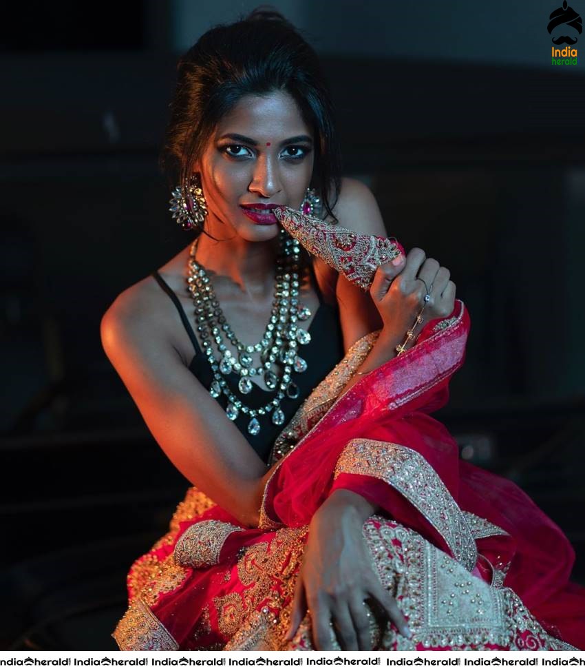 Producer Arun Pandian Daughter Keerthi Pandian Hot Photos Set 3