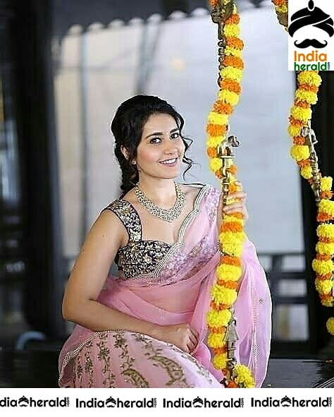 Raashi Khanna Hot Transparent Saree Stills
