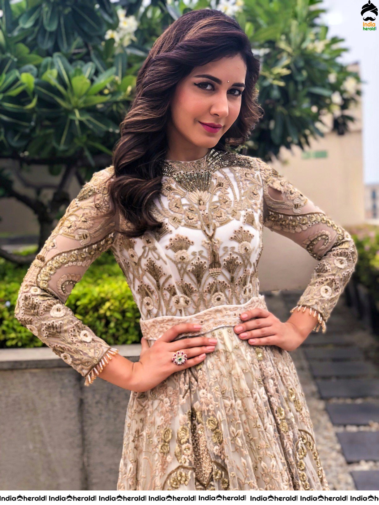 Raashi Khanna Looking like a Barbie Doll in these Photos