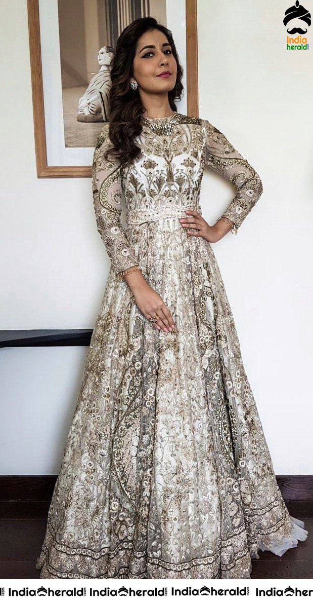 Raashi Khanna Looking like a Barbie Doll in these Photos