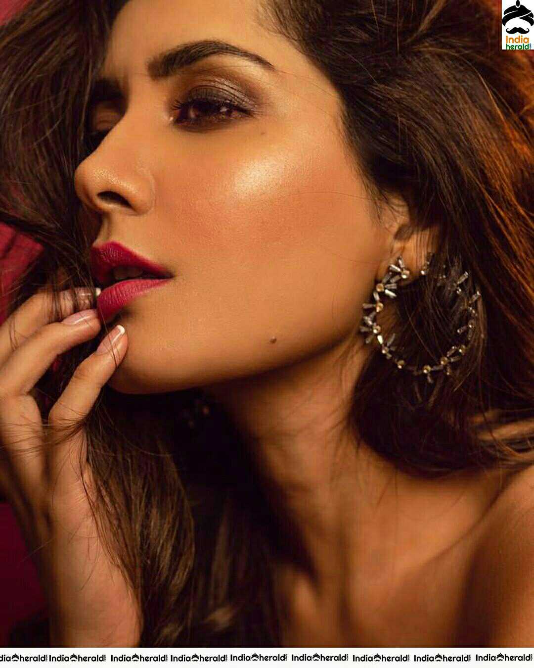 Raashi Khanna Looks In stunning In This Latest Hot Photoshoot Sizzling Stills Set 2
