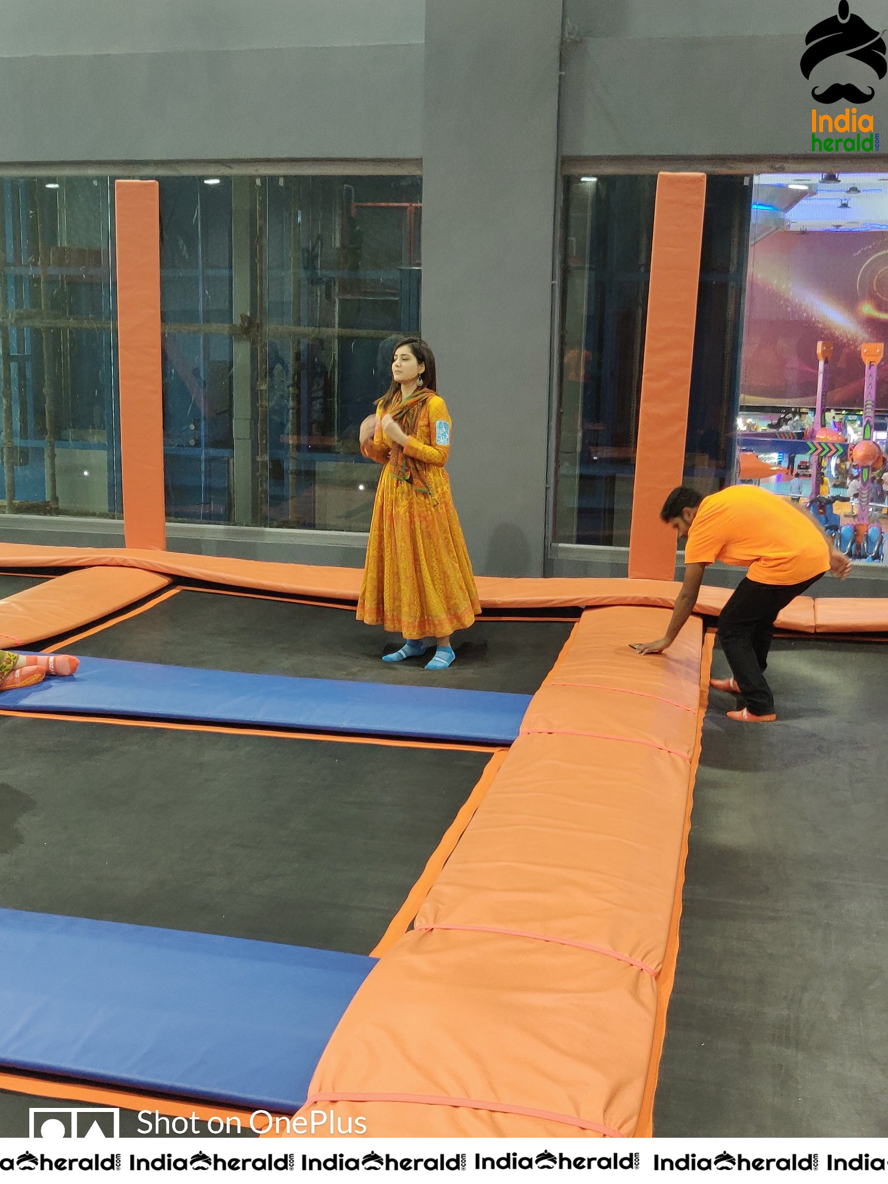 Raashi Khanna Uniquely Celebrates Birthday Sky Zone With Orphan Kids