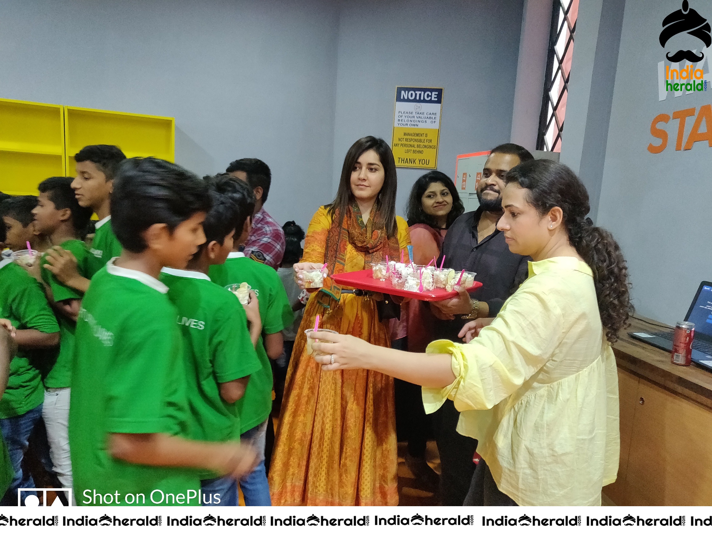 Raashi Khanna Uniquely Celebrates Birthday Sky Zone With Orphan Kids