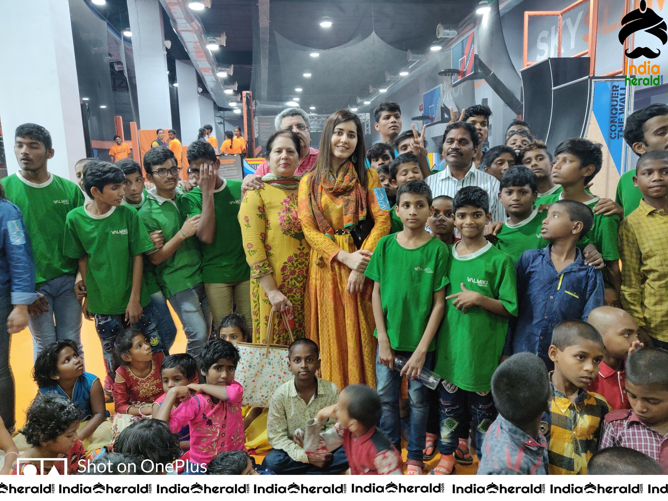 Raashi Khanna Uniquely Celebrates Birthday Sky Zone With Orphan Kids