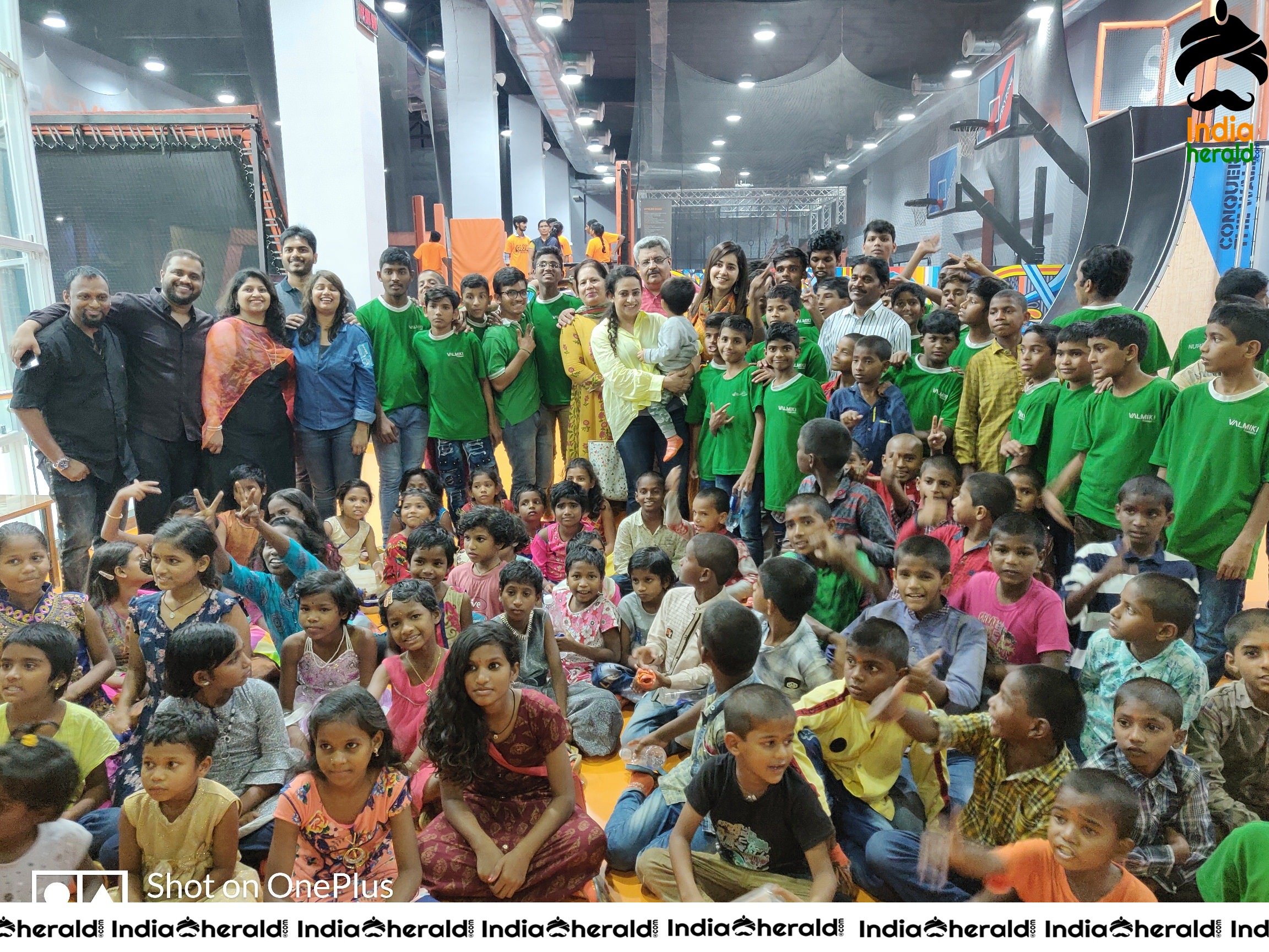 Raashi Khanna Uniquely Celebrates Birthday Sky Zone With Orphan Kids