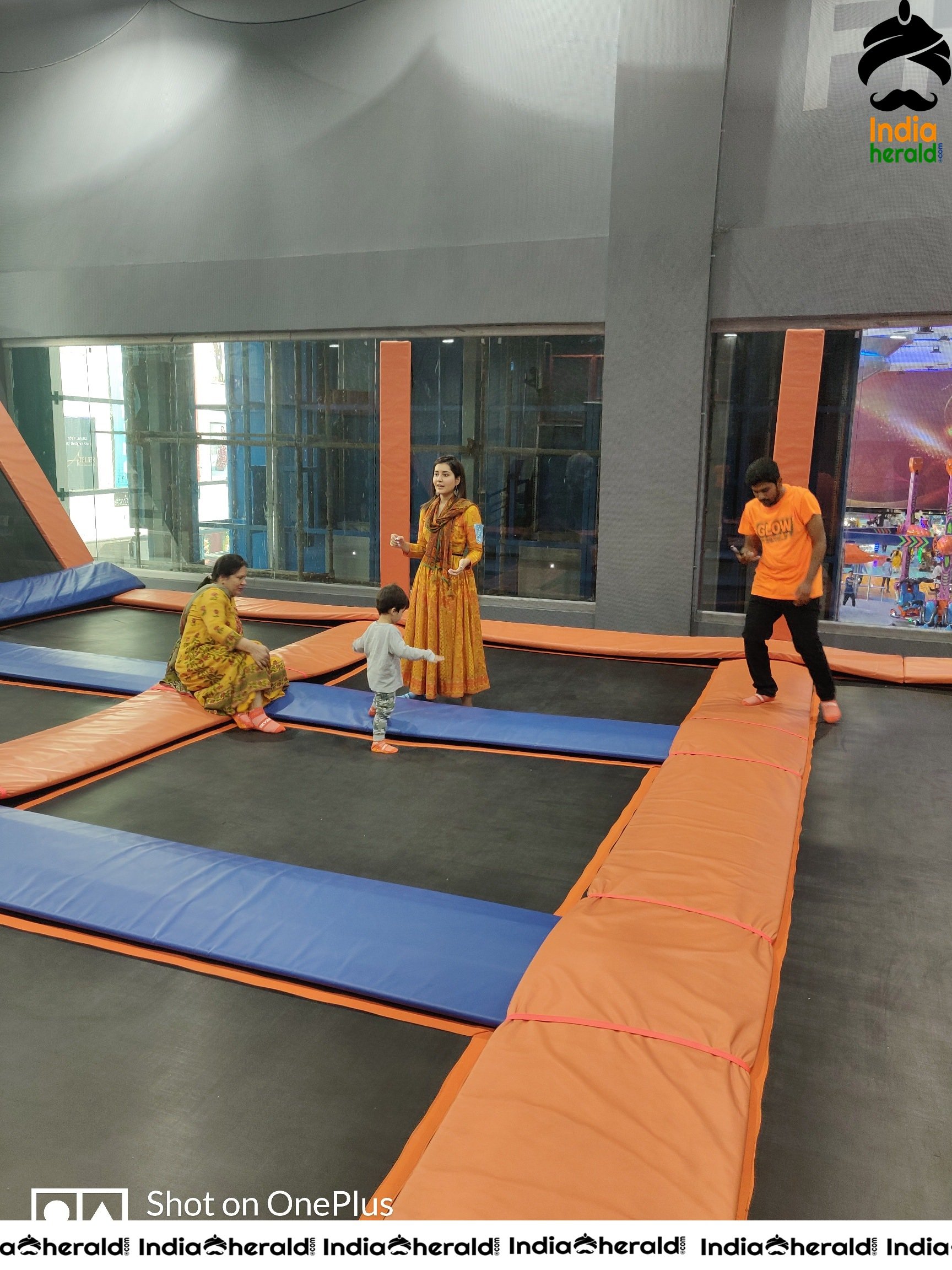 Raashi Khanna Uniquely Celebrates Birthday Sky Zone With Orphan Kids