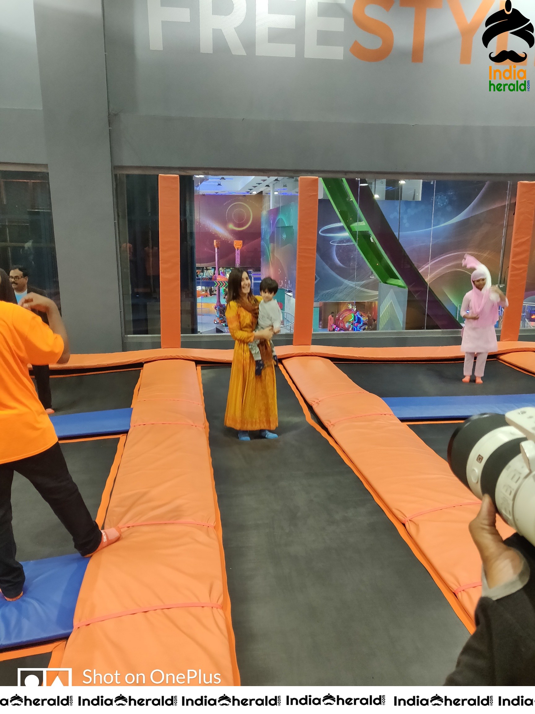 Raashi Khanna Uniquely Celebrates Birthday Sky Zone With Orphan Kids