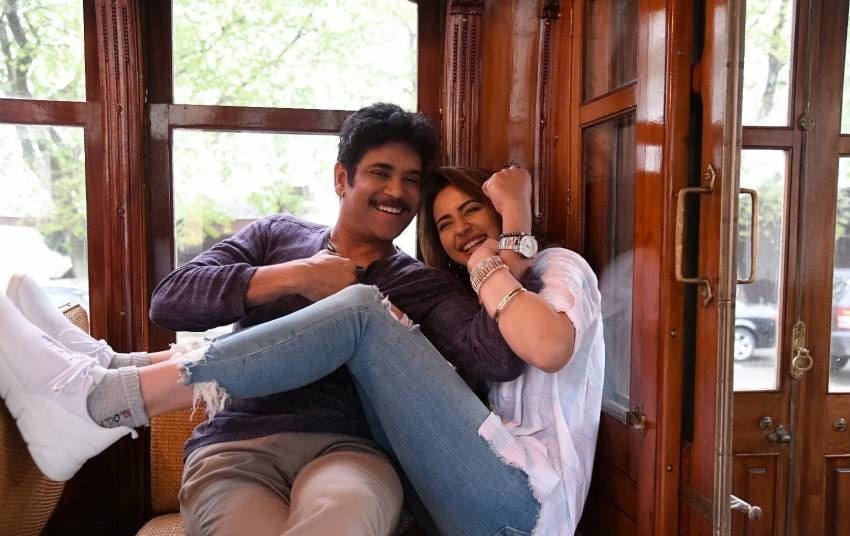 Rakul Preet And Nagarjuna Hot Stills From Manmadhudu 2 Movie