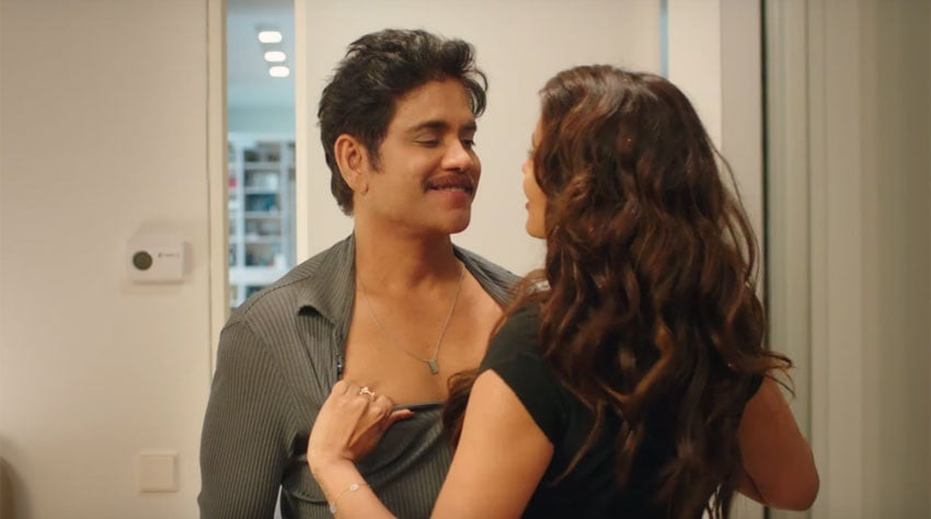 Rakul Preet And Nagarjuna Hot Stills From Manmadhudu 2 Movie