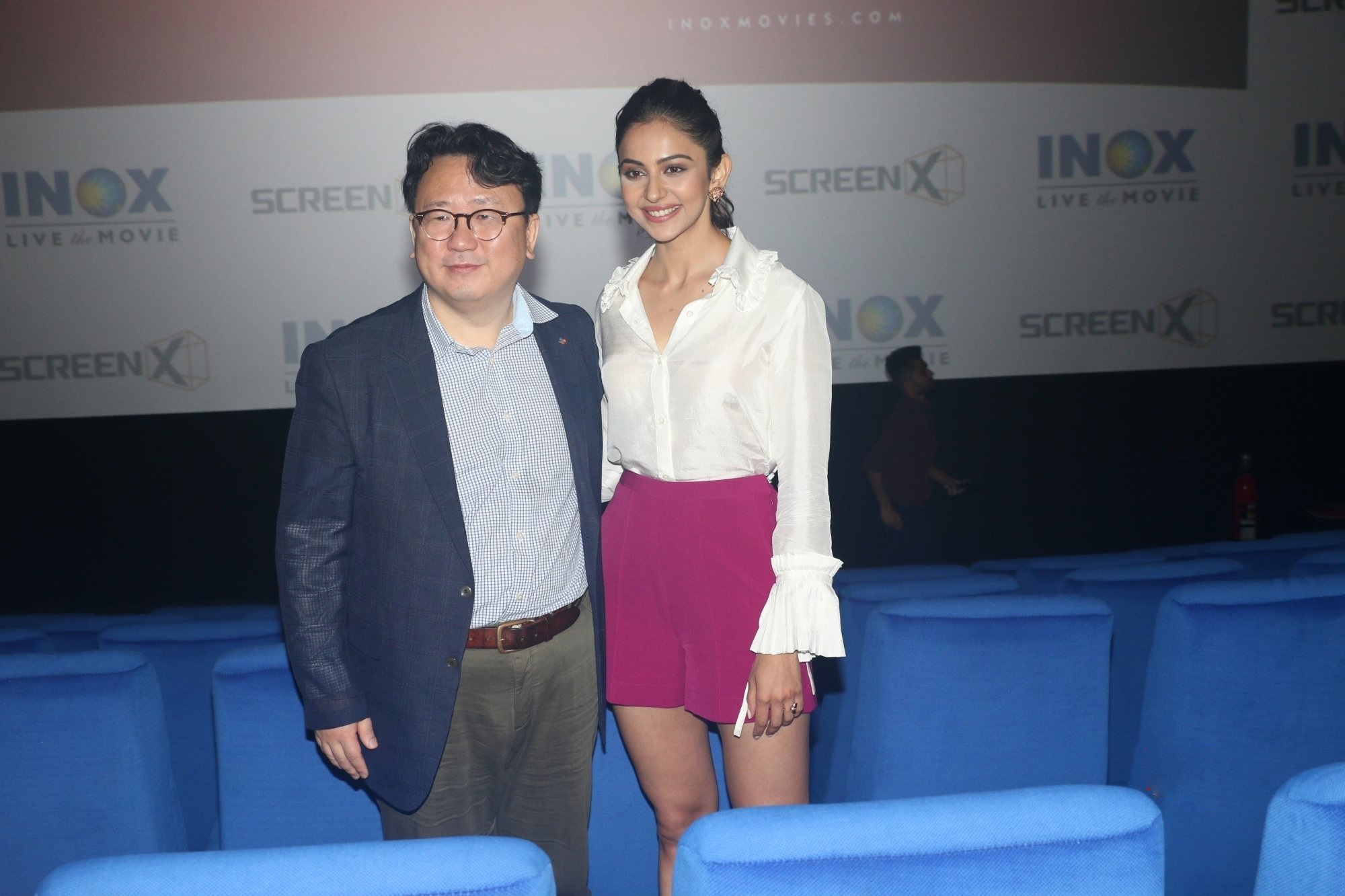 Rakul Preet At Launch Of INOX ScreenX