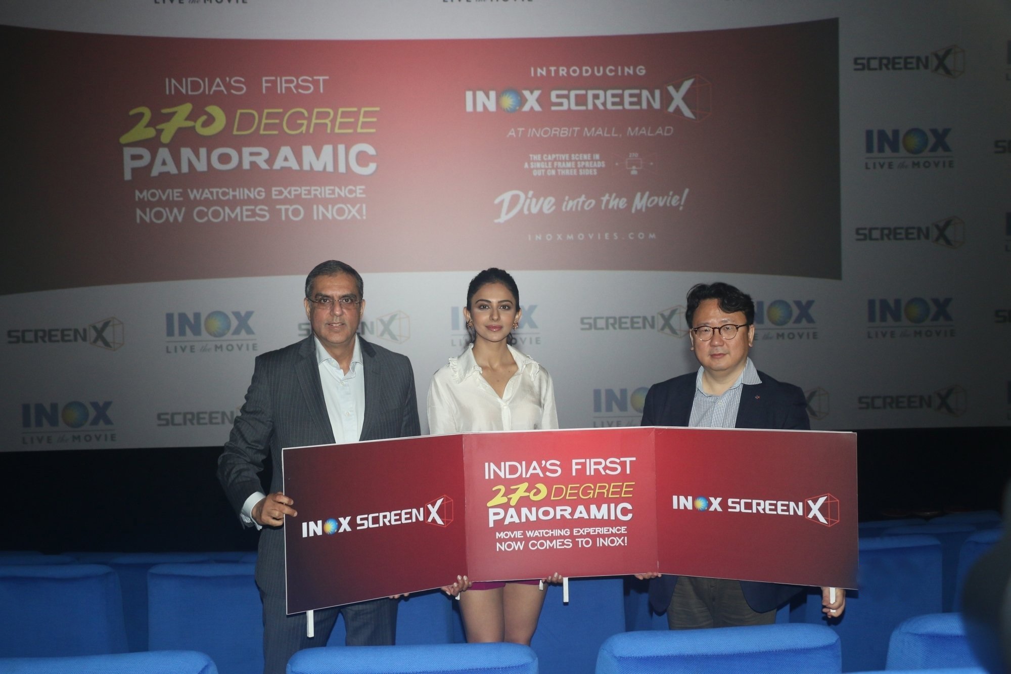 Rakul Preet At Launch Of INOX ScreenX