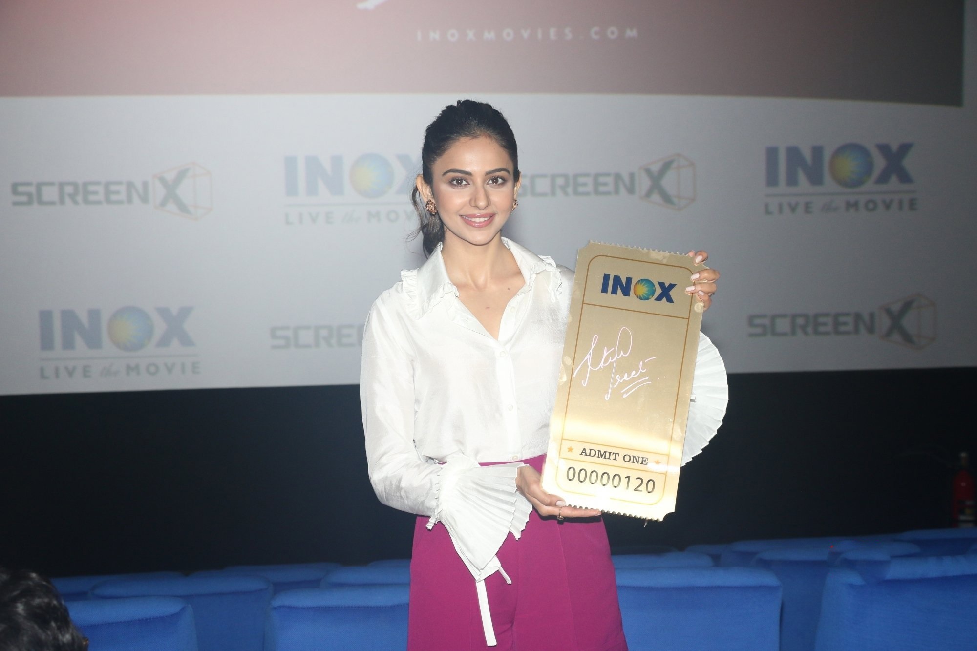 Rakul Preet At Launch Of INOX ScreenX