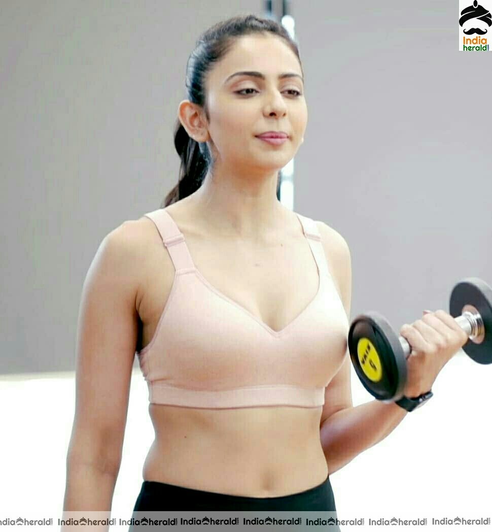 Rakul Preet Hot Workout Gym Stills