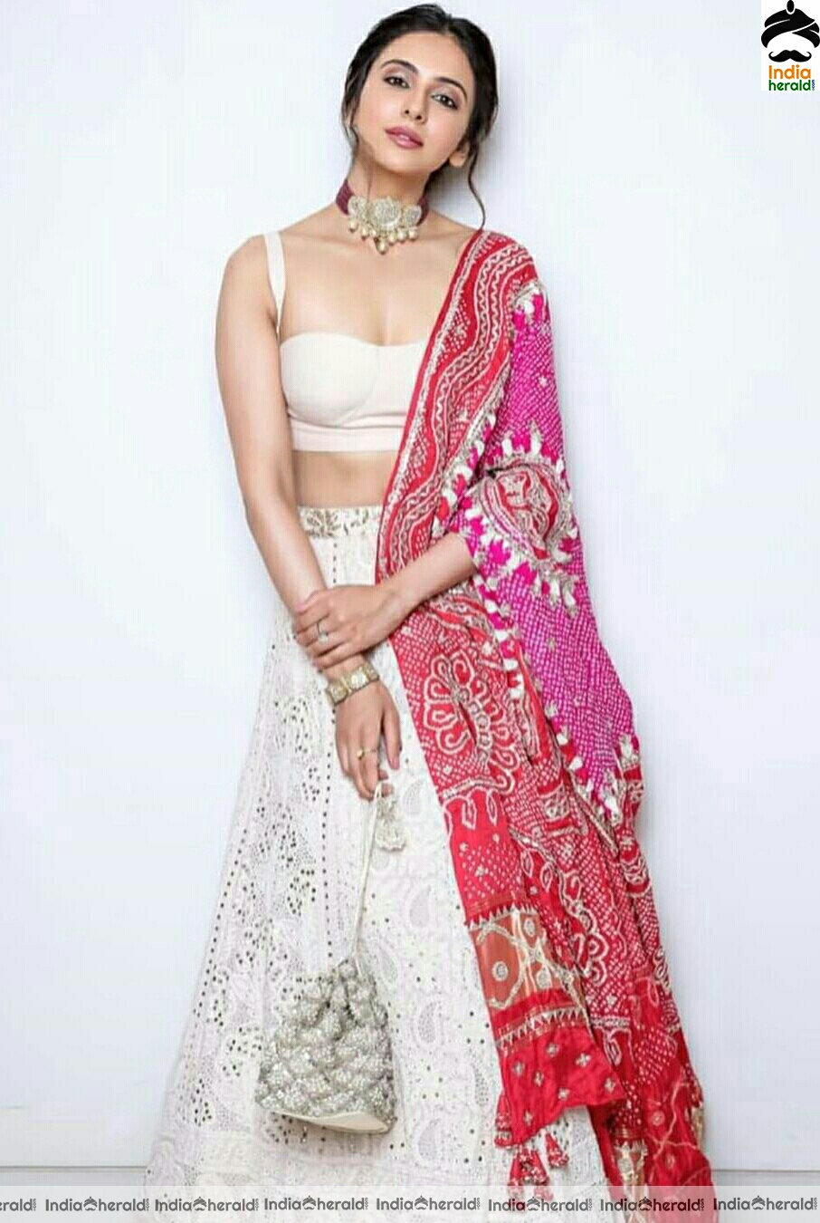 Rakul Preet latest Hot White Dress Stills