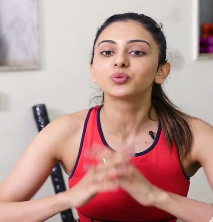 Rakul Preet Singh Raises The Temperature In Her Pilates Class Dress
