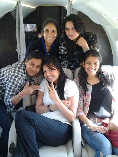 Rare Photos Of Kajal Aggarwal With Friends And Relatives