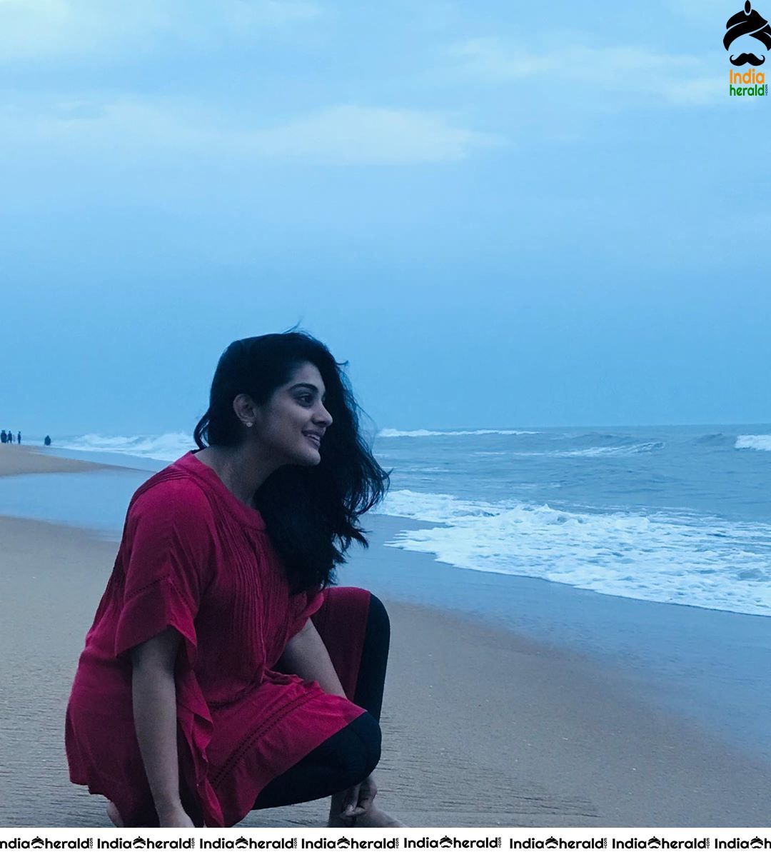 Rare Unseen BTS Photos of Nivetha Thomas Set 1