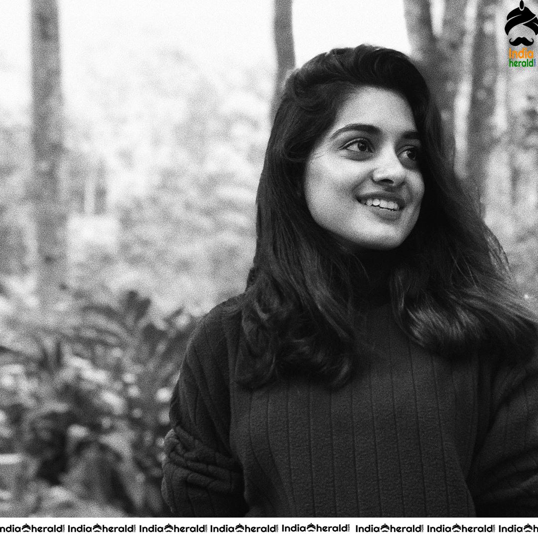 Rare Unseen BTS Photos of Nivetha Thomas Set 2