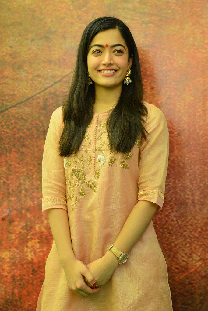 Rashmika Mandanna At  Sari Leru Nekkevvaru Movie Launch