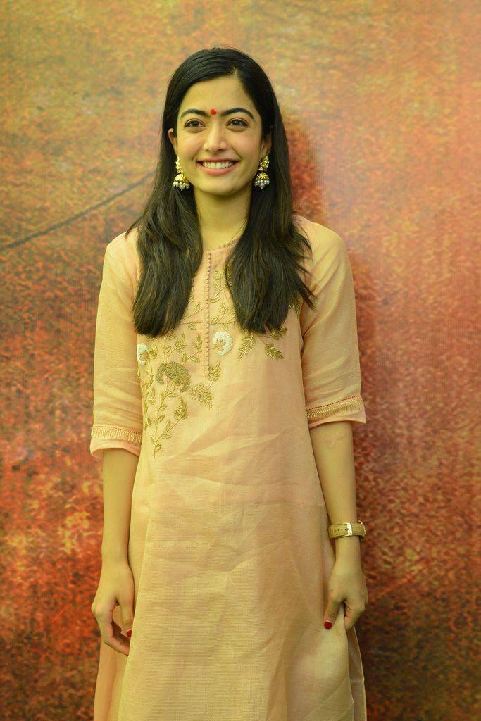 Rashmika Mandanna At  Sari Leru Nekkevvaru Movie Launch