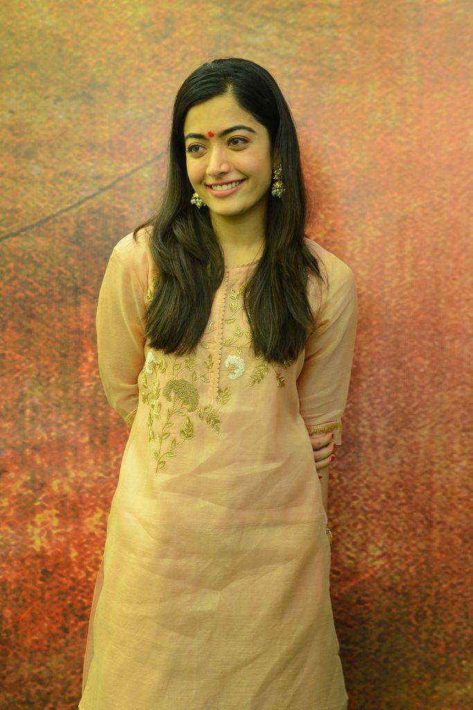 Rashmika Mandanna At  Sari Leru Nekkevvaru Movie Launch