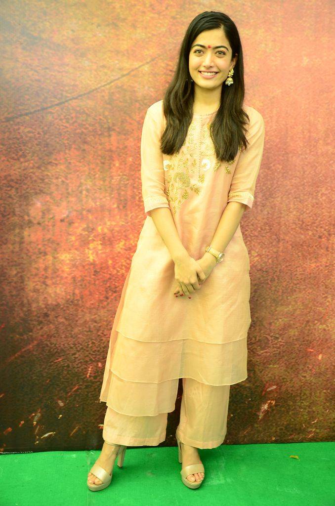 Rashmika Mandanna At  Sari Leru Nekkevvaru Movie Launch