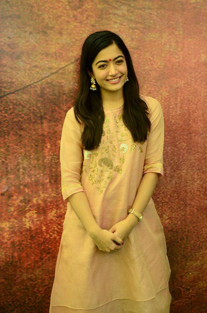 Rashmika Mandanna At  Sari Leru Nekkevvaru Movie Launch