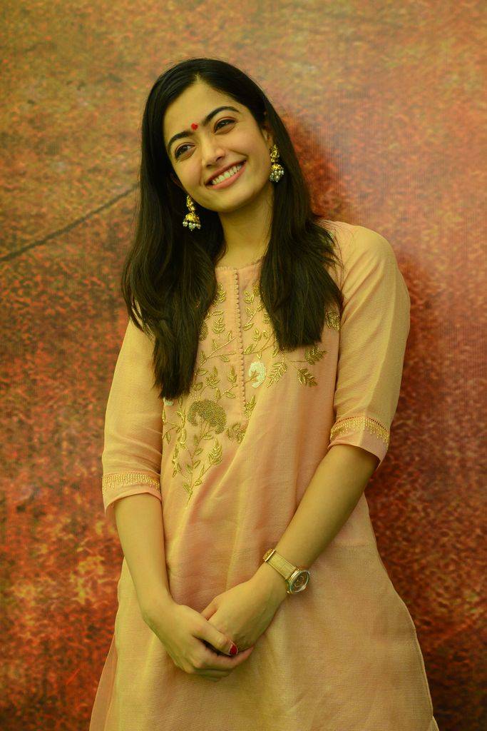Rashmika Mandanna At  Sari Leru Nekkevvaru Movie Launch